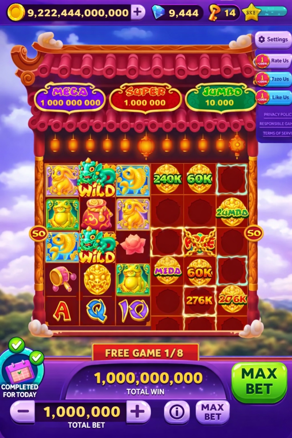 Europa Casino game
